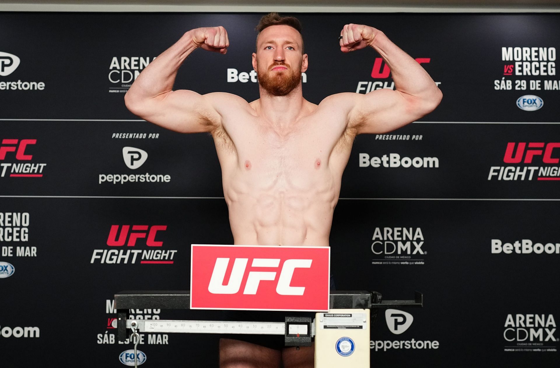 UFC Fight Night: Moreno v Erceg Official Weigh-In